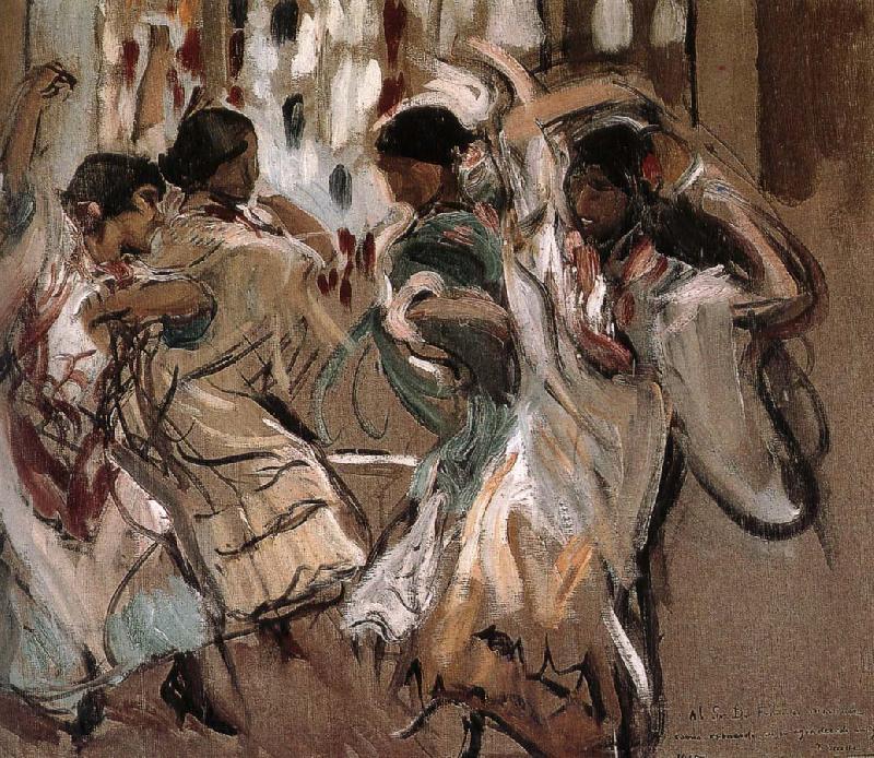 Joaquin Sorolla Dance Project France oil painting art